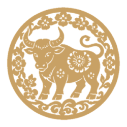 02 ox zodiac paper cut