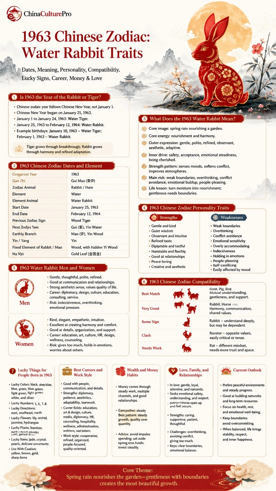 1963 Water Rabbit Chinese Zodiac Infographic Traits Compatibility Career Guide 1963 Water Rabbit Chinese Zodiac Infographic Traits Compatibility Career Guide