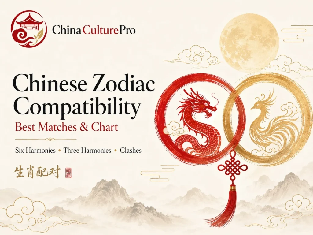 Chinese zodiac compatibility best matches chart with dragon phoenix Six Harmonies Three Harmonies and clashes