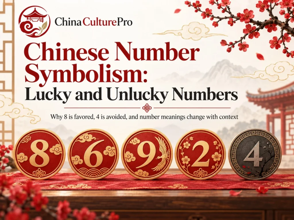 Chinese Number Symbolism Lucky and Unlucky Numbers with 8 6 9 2 and 4 in Chinese cultural setting