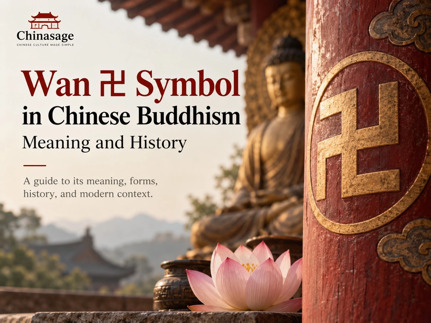 1. Symbole Wan dans le bouddhisme chinois signification et histoire