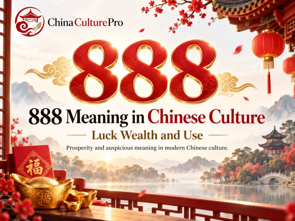 888 Meaning in Chinese Culture Luck Wealth and Use