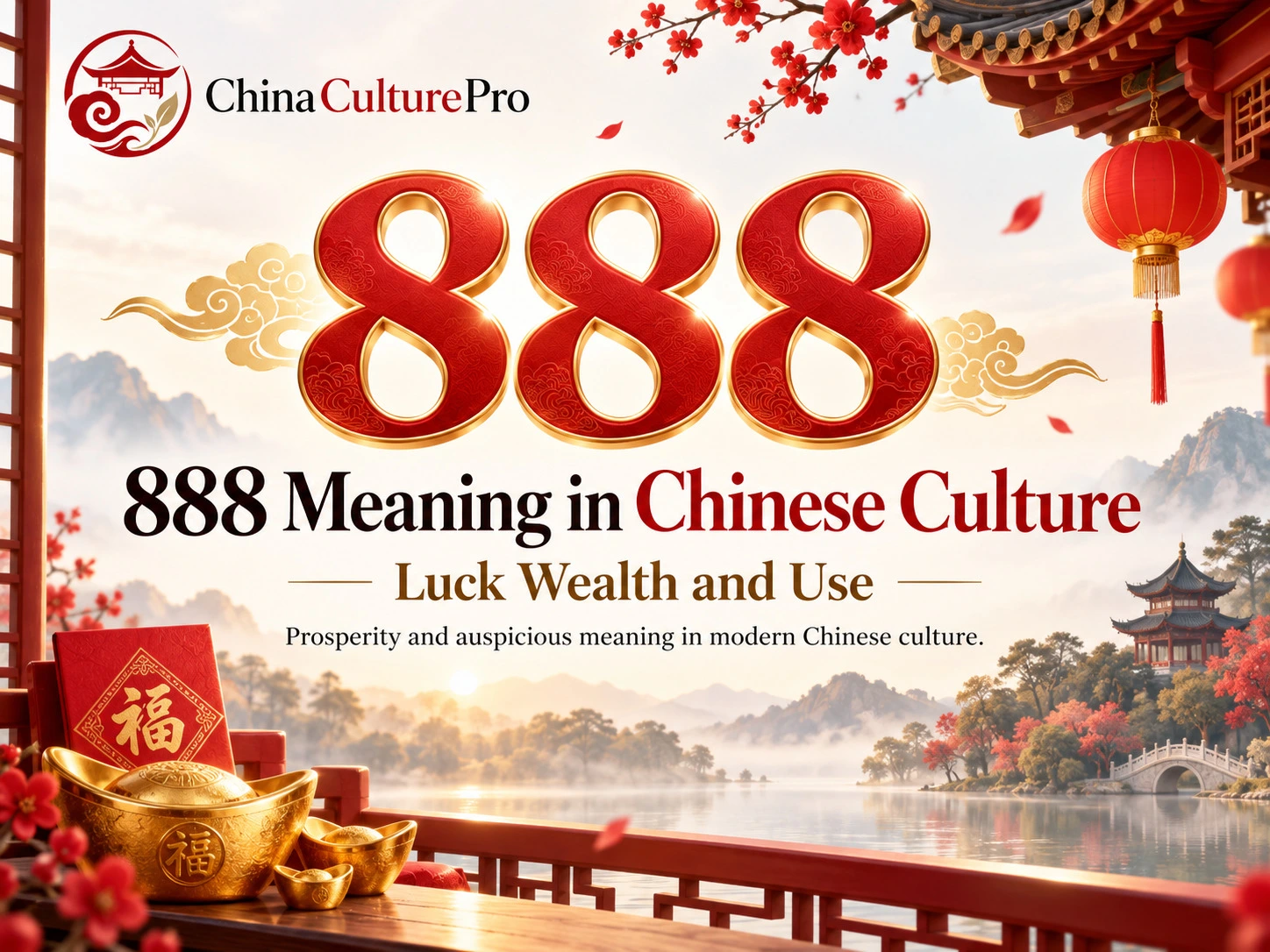 Signification de 888 dans la culture chinoise chance richesse et usages