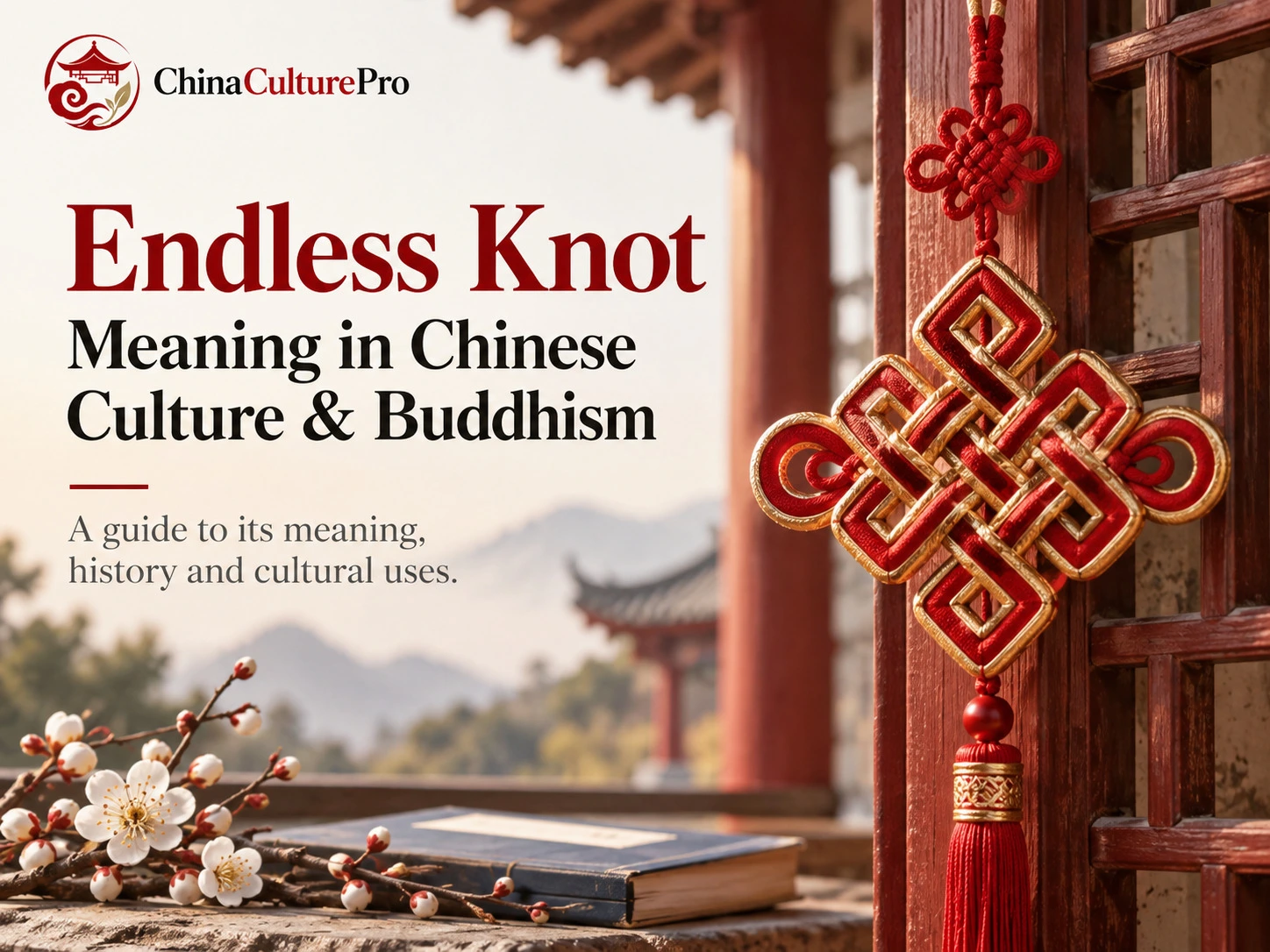 Signification du nœud sans fin dans la culture chinoise et le bouddhisme : symbolique du Pan Chang